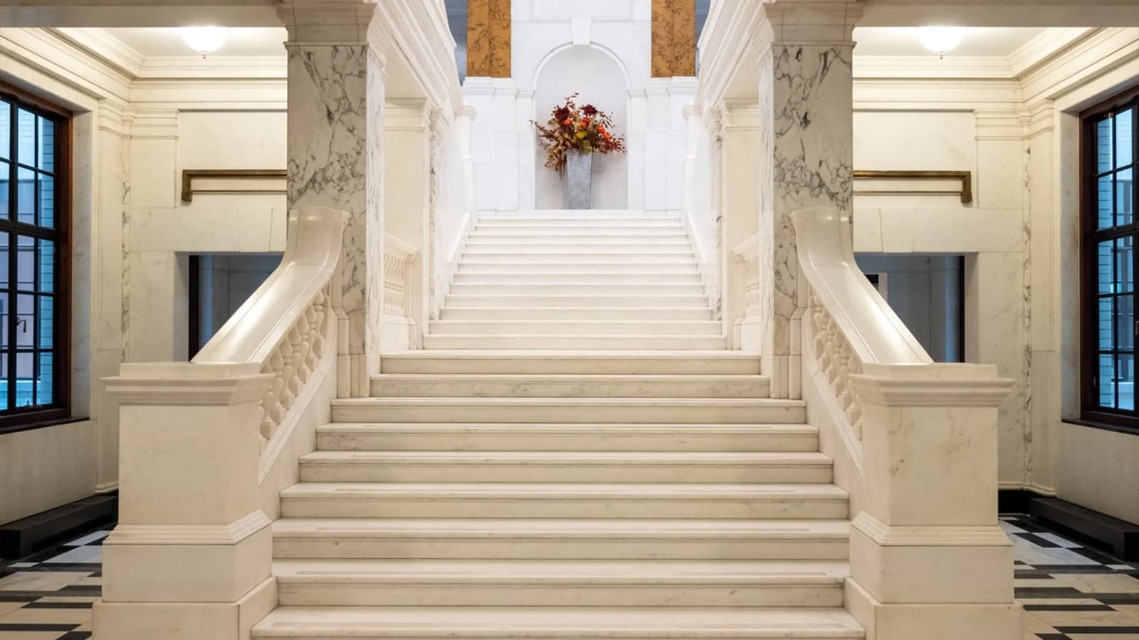 Stairs at the Camden Town Hall