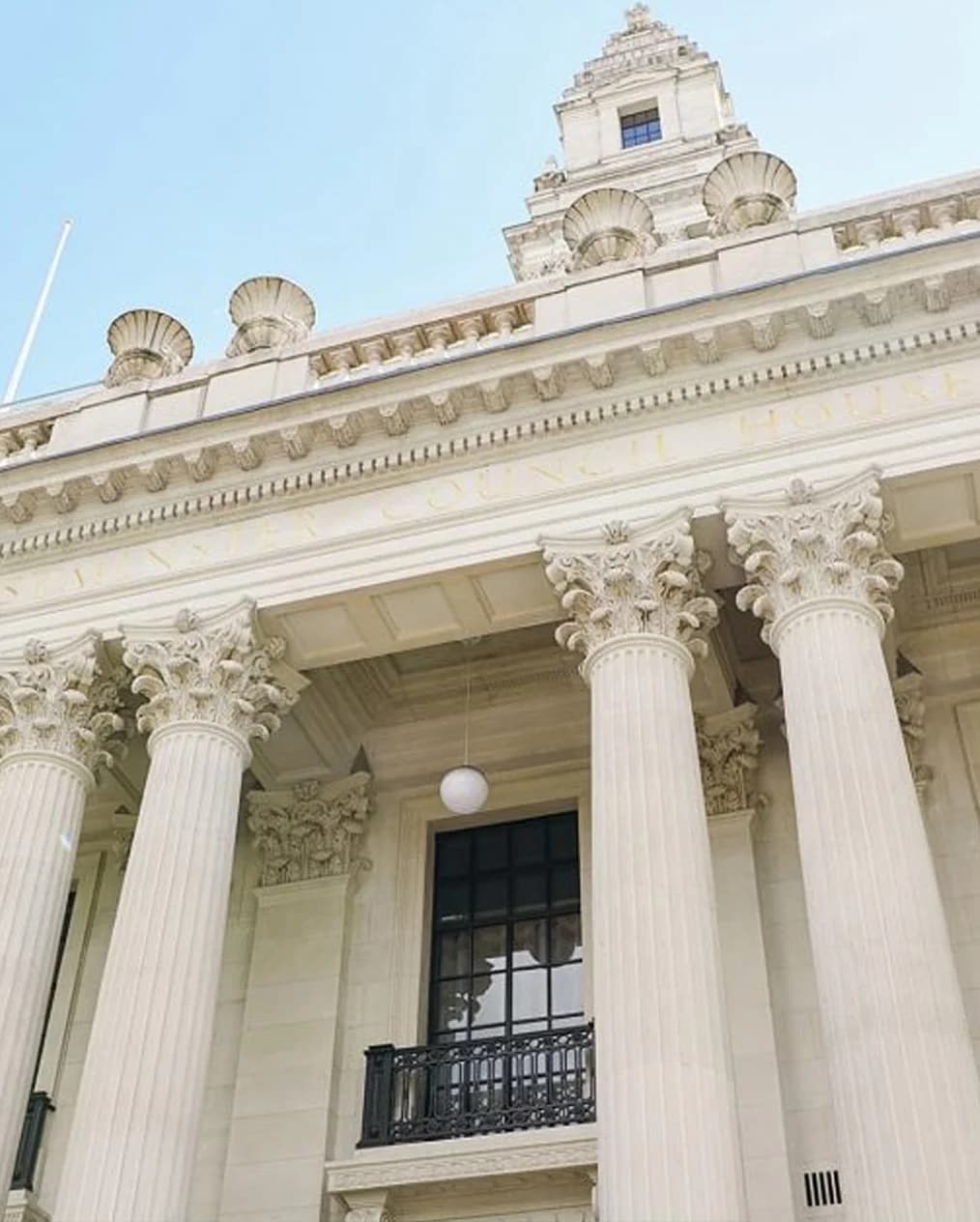 Façade of the Old Marylebone Town Hall
