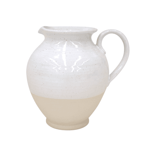 Image showing the Fattoria Large pitcher, White product.