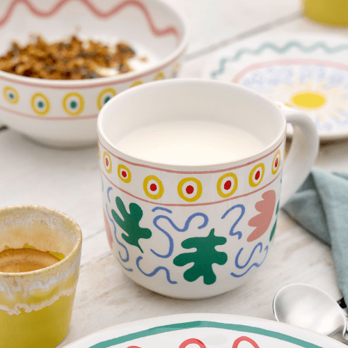 Image showing the Summer Bliss Tulip Mug, 500ml, Multi product.