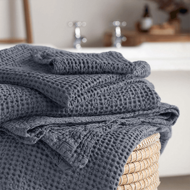 Cotton Waffle Bath Sheet