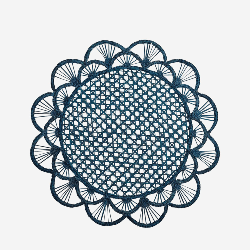 Image showing the Margarita Placemat, Deep Blue product.