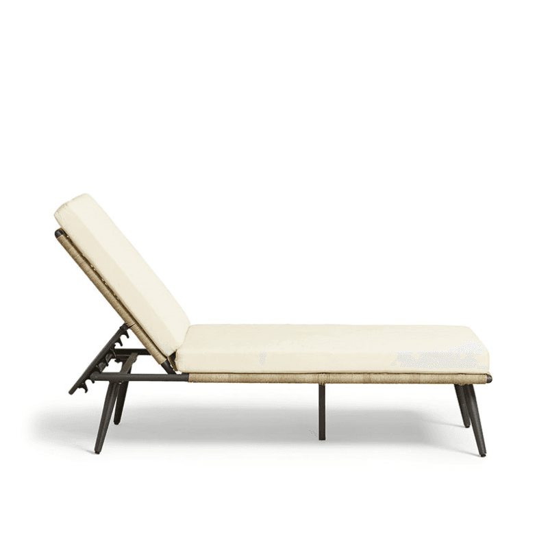 Cabrera Sun Lounger, Cream