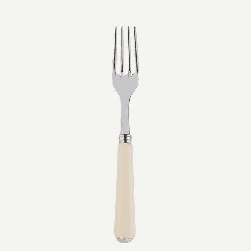 Image showing the Pop Unis Dinner Fork, Ivory product.