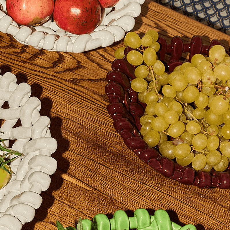 Juicy Basketweave Bowl