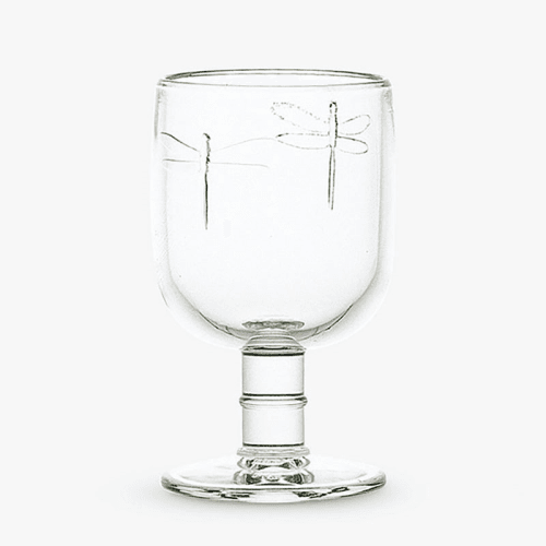 Image showing the Libellule Set of 6 Stemmed Wine Glasses, Clear product.