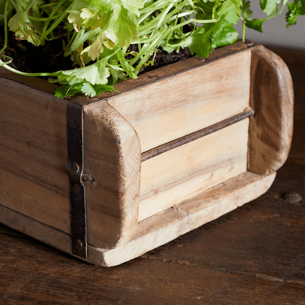 Dudha Reclaimed Brick Box, Natural