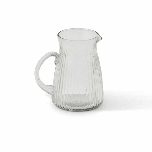 Image showing the Northmoor Ribbed Jug, Glass product.