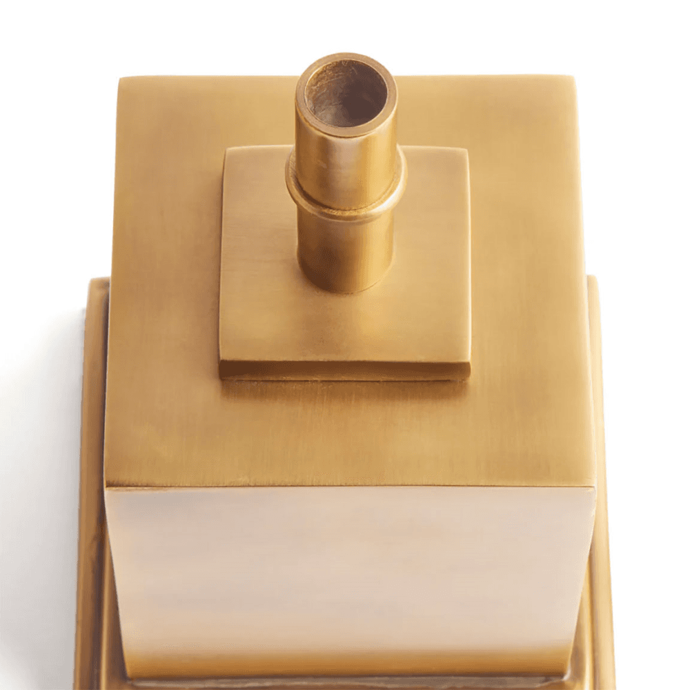 Walter Rechargeable Table Lamp, Antiqued Brass