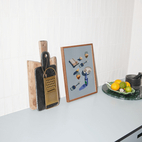 Image showing the The World is your Oyster Print, 30 x 40cm product.