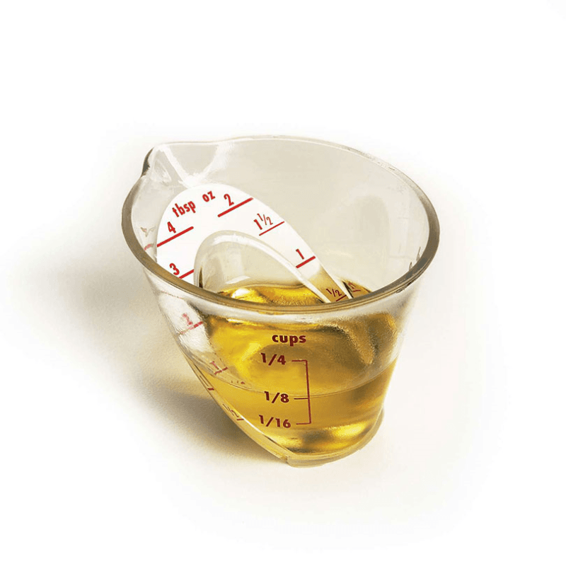 Mini angled measuring jug
