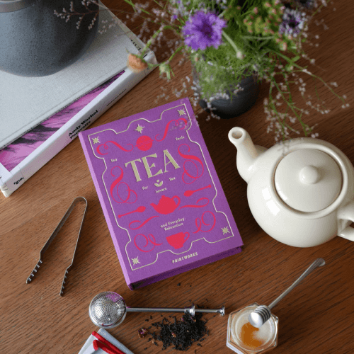 Image showing the The Essentials Tea Tools, Purple/Gold product.