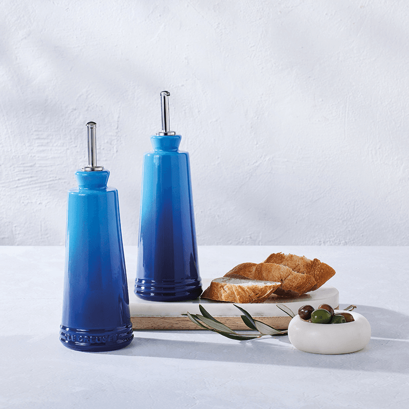 Stoneware Oli & Vinegar, 300ml, Azure