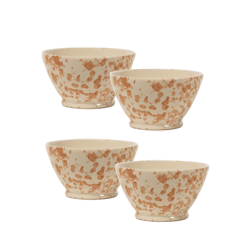 Image showing the Splatter Set of 4 Cereal Bowls product.