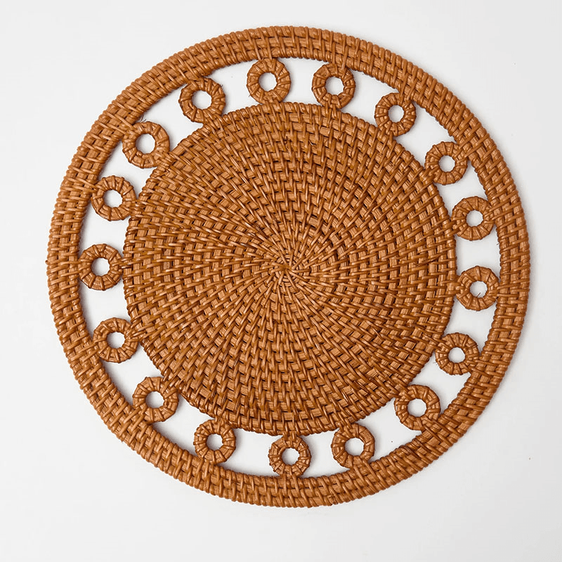 Columbia Set of 4 Placemats, Brown