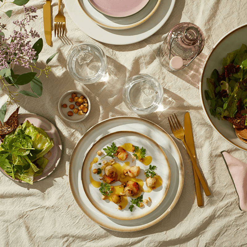 Gastro Plate, D27cm, Cream