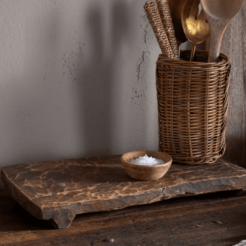 Image showing the Kaveeta Reclaimed Serving Board, Natural product.