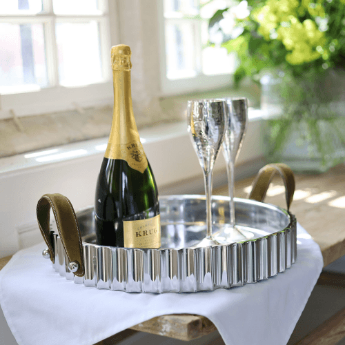 Image showing the Balmoral Tray, Silver product.