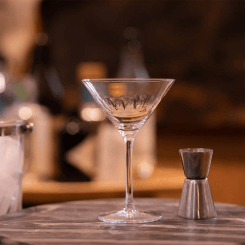 Image showing the Lens Set of 2 Martini Glasses, Clear product.