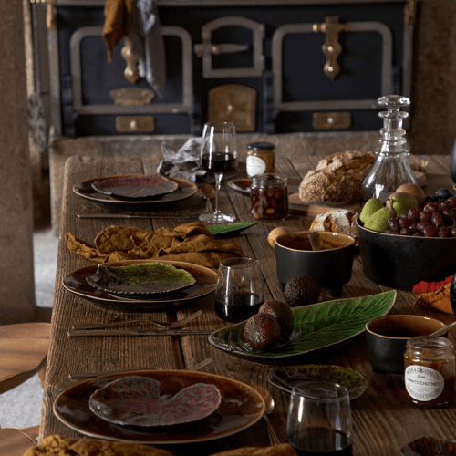 Image showing the Riviera Set of 6 Dinner Plate, Vert frais product.