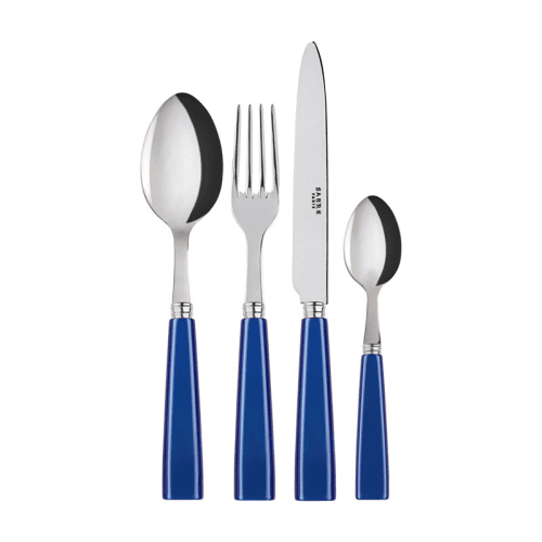Image showing the Icone 4 Piece Cutlery Set, Lapis Blue product.