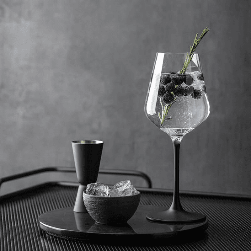 Manufacture Rock Set of 4 White Wine Glasses, Clear