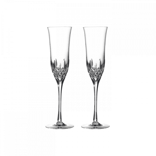 Image showing the Lismore Essence Pair of Champagne Flutes product.