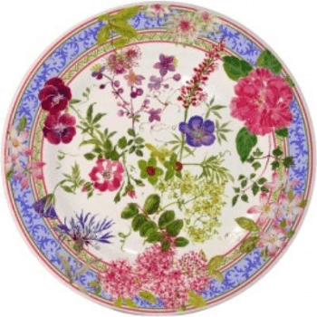 Image showing the Millefleurs Set of 4 Dessert Plates product.