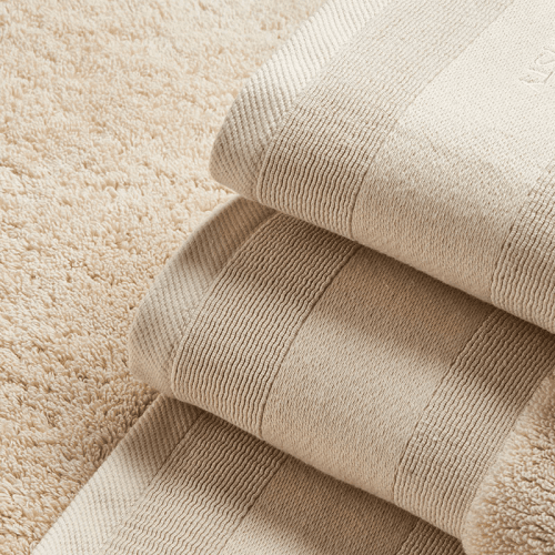 Image showing the Signature Turkish Hand Towel, 50 x 100cm, Sand product.