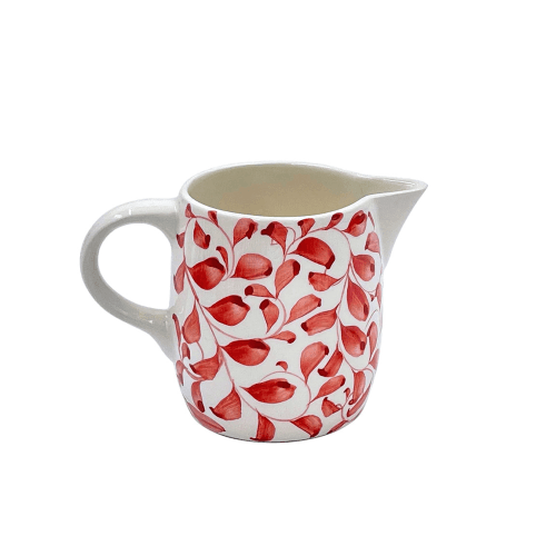 Image showing the Scroll Milk jug, Red product.