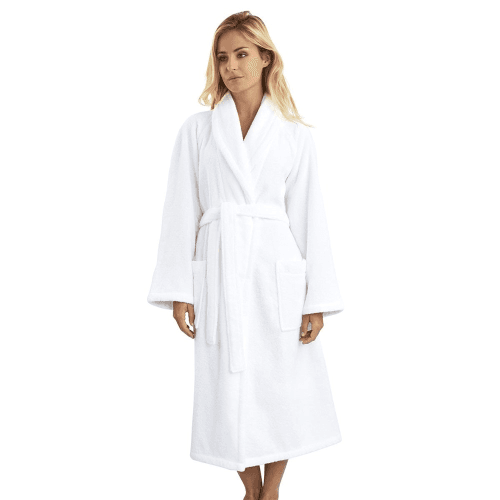 Image showing the Etoile Bath robe, large, Blanc product.