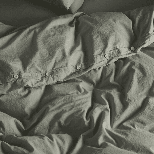 Image showing the Relaxed Cotton Duvet Cover product.