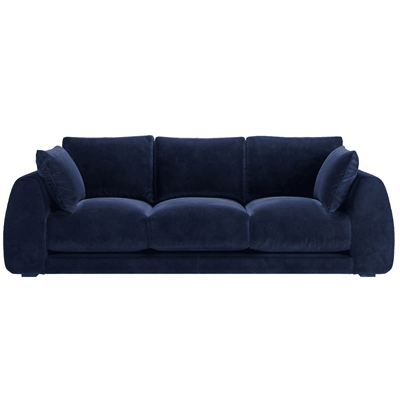 Carmel 3 Seat Sofa, H83cm x W233cm x D103cm, Cruise