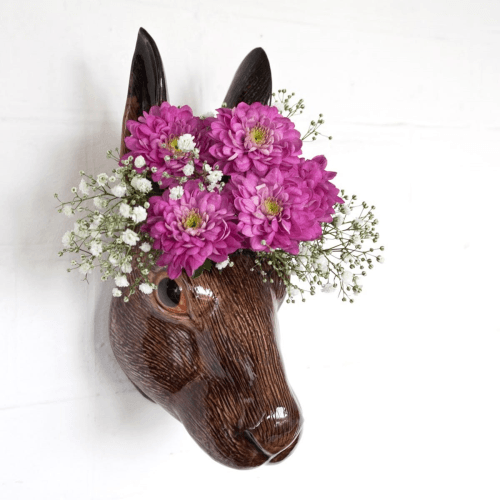 Image showing the Hare Wall vase, L17 x D16 x H15cm product.
