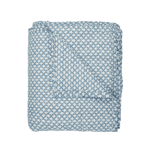 Image showing the Clara Bedspread, Denim product.