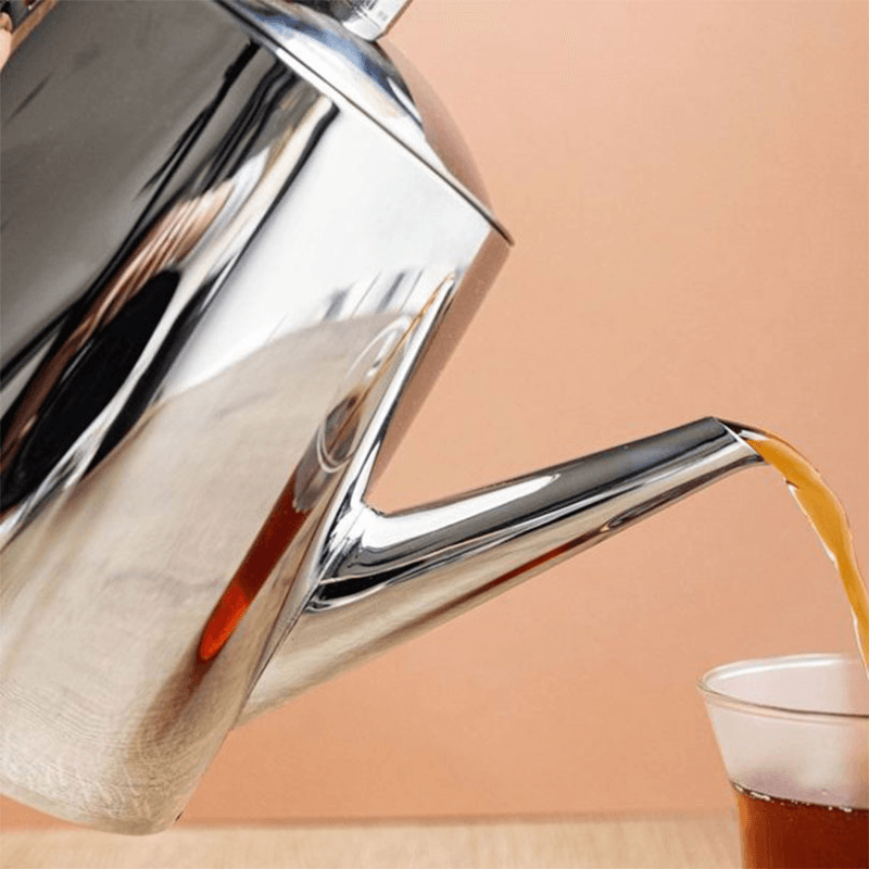 Stainless Steel Infuser Teapot, 8 Cup, Stainless Steel