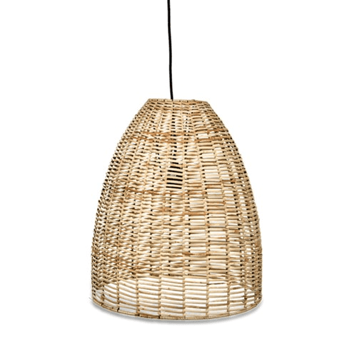 Noko Wicker Pendant, Natural