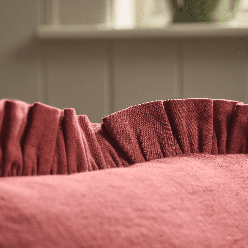 Scalloped Cushion Cover