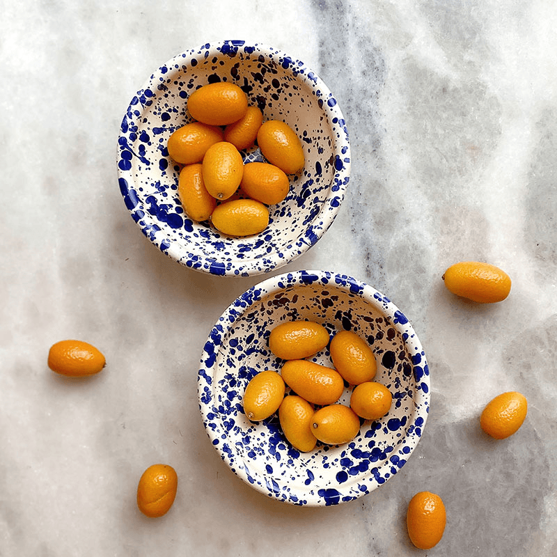 Splatter Nut Bowl, D12cm, Blueberry