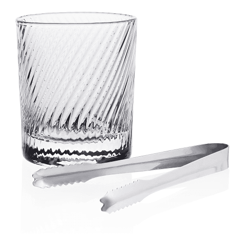 Image showing the Atlantic Spiral ice bucket, 12.2cm - 450ml, Clear product.