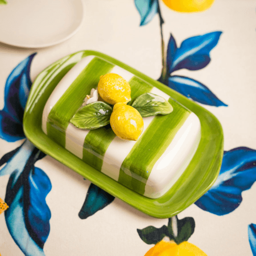 Image showing the Lemon Butter Dish, Green product.