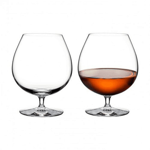 Image showing the Elegance Pair of Brandy Glasses product.