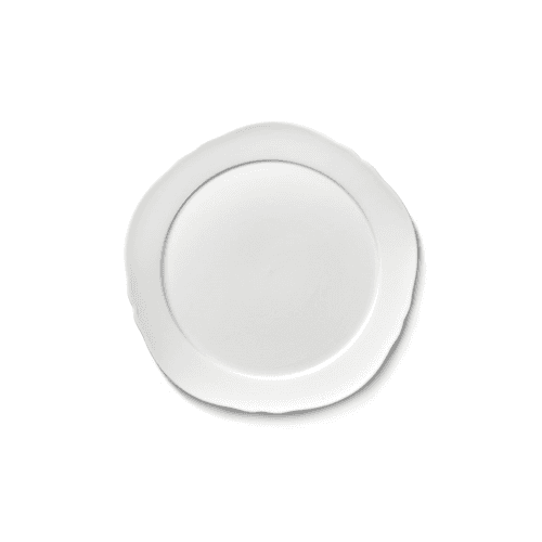 Image showing the Silhouette by Sergio Herman Set of 4 Starter Plates, White product.