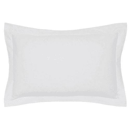 Image showing the Bob Plain Dye Oxford Pillowcase, Silver product.