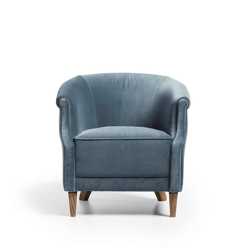 Balneus Chair, Air Force Blue