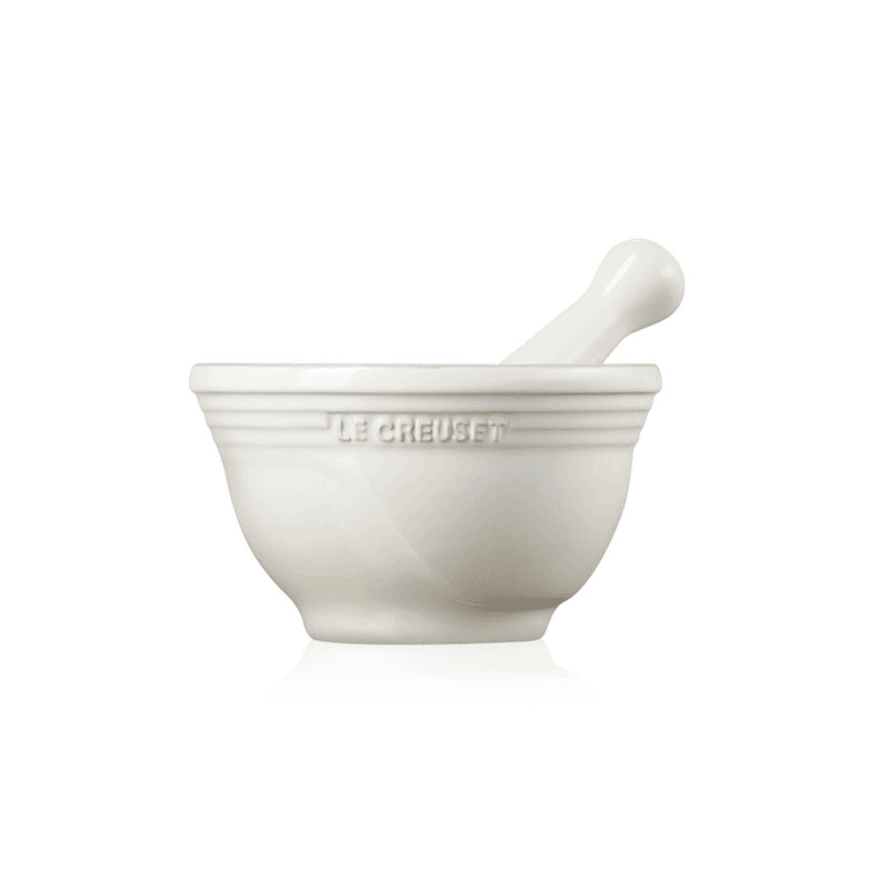 Stoneware Pestle & Mortar, Meringue