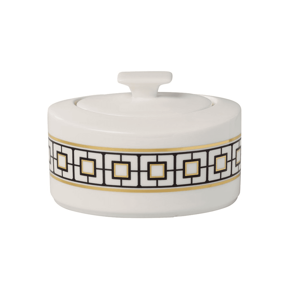MetroChic Sugar Pot, Gold/Multi