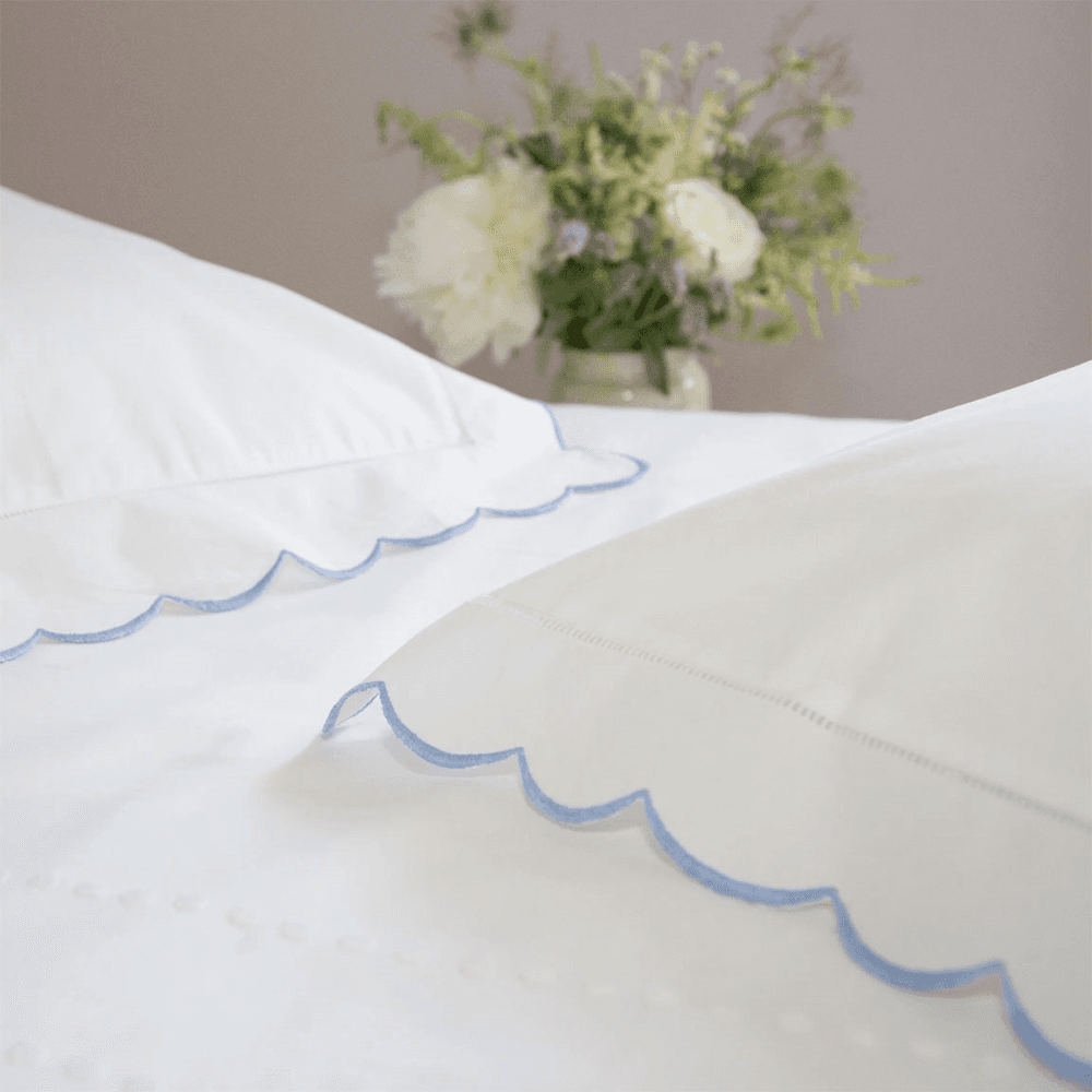 Pomily Baby Boudoir Pillow, Blue