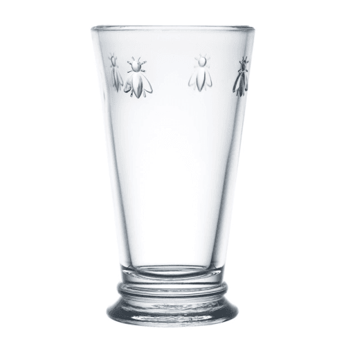 Image showing the Bee Set of 6 Long Tumbler, Clear product.