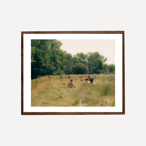Image showing the Rory Langdon-Down Heatwave Meadow Print, 40 x 33cm, Multi product.